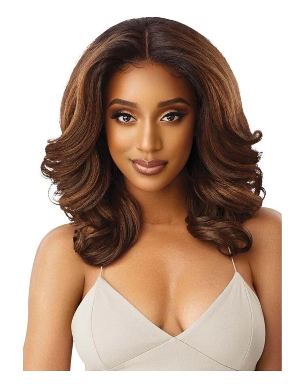 LACEFRONT PERFECT HAIR LINE Glamorous Wavy Fully Hand-Tied 13”x 6” Frontal HD